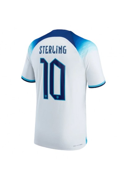 Englanti Raheem Sterling #10 Jalkapallovaatteet Kotipaita MM-kisat 2022 Lyhythihainen